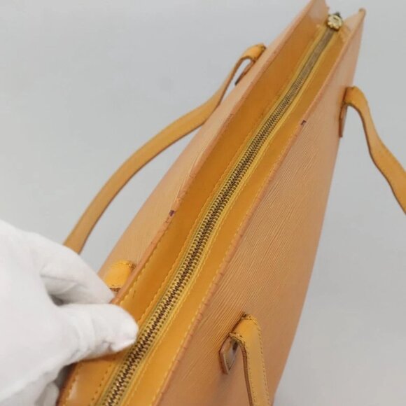 LOUIS VUITTON Epi Saint Jacques Shopping Shoulder Bag Yellow M52269 Auth gh575 - Picture 9 of 15